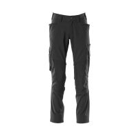 Mascot werkbroek met kniezakken | 18079-511 | 09-zwart