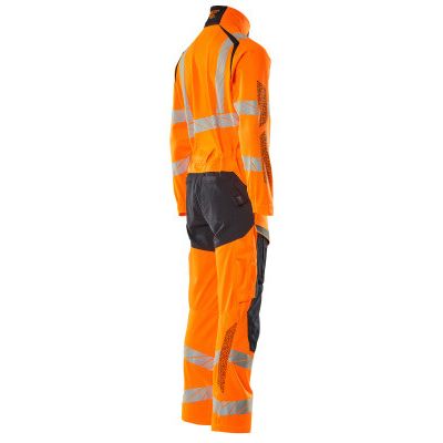 Foto van Mascot Accelerate Safe Overall met kniezakken | 19519-236 | 14010-hi-vis oranje/donkermarine