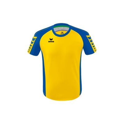 Foto van ERIMA Six Wings shirt Unisex | geel/new royal | 3132207
