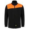 Afbeelding van Sweatvest Bicolor Naden | zwart/oranje | 302014-0998 | TRICORP WORKWEAR