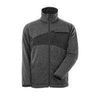 Mascot 18105-951 Gebreide trui met rits donker antraciet/zwart