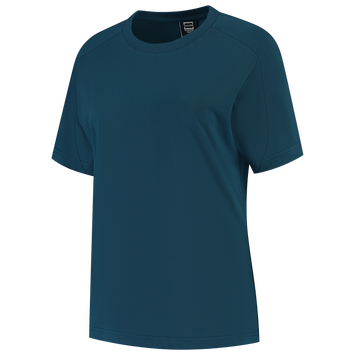 Foto van T-shirt Redefined Dames | petrol | 106107-93 | TRICORP WORKWEAR