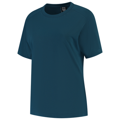 Foto van T-shirt Redefined Dames | petrol | 106107-93 | TRICORP WORKWEAR