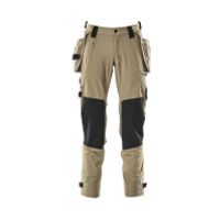 Mascot werkbroek met afneembare spijkerzakken, stretch | 17031-311 | 055-lichtkhaki