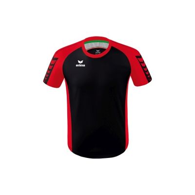 ERIMA Six Wings shirt Kinderen | zwart/rood | 3132201 ERIMA Six Wings shirt Kinderen | zwart/rood | 3132201