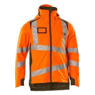 Foto van Mascot Accelerate Safe Winterjas | 19035-449 | 1433-hi-vis oranje/mosgroen