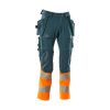 Afbeelding van Mascot Accelerate Safe Broek met spijkerzakken | 19131-711 | 4414-donkerpetrol/hi-vis oranje