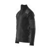 Afbeelding van Gebreide trui met versterkingen, met wol | 17205-939 | 09-zwart