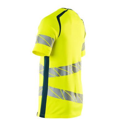 Foto van Mascot Accelerate Safe T-shirt | 19082-771 | 1744-hi-vis geel/donkerpetrol