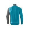 Afbeelding van 5-C presentatiejack | oriental blue melange/grey melange/wit | 1011906