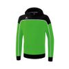 Afbeelding van ERIMA CHANGE by erima sweatshirt met capuchon Unisex | green/zwart/wit | 1072303