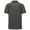 Afbeelding van Poloshirt Bicolor Naden | donkergrijs/legergroen | 202006-1813 | TRICORP WORKWEAR