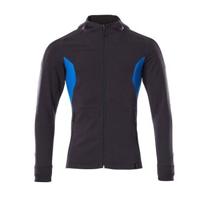 Mascot 18584-962 Capuchontrui met rits donker marine/azur blauw Mascot 18584-962 Capuchontrui met rits donker marine/azur blauw