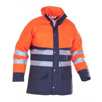 Foto van Hydrowear Plains Regenjas EN471 | 016880-141 | oranje/marine