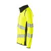 Afbeelding van Mascot Accelerate Safe Sweatshirt met rits | 19184-781 | 1709-hi-vis geel/zwart