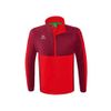 Afbeelding van ERIMA Six Wings jack met afneembare mouwen Unisex | rood/bordeaux | 1062201