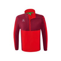 ERIMA Six Wings jack met afneembare mouwen Unisex | rood/bordeaux | 1062201
