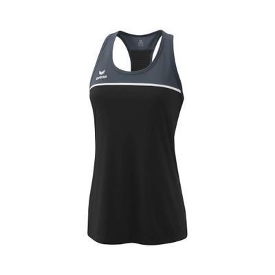 Foto van ERIMA CHANGE by erima tanktop Dames | black grey/slate grey/wit | 1082304