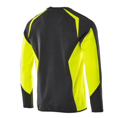 Foto van Mascot Accelerate Safe Sweatshirt | 22084-781 | 0917-zwart/hi-vis geel