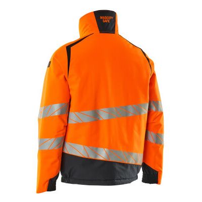 Foto van Mascot Accelerate Safe Winterjas | 19435-231 | 14010-hi-vis oranje/donkermarine