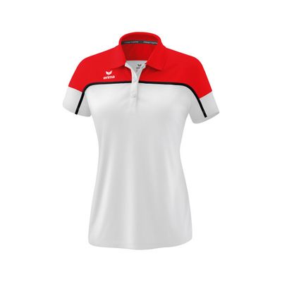Erima Change polo dames, wit/rood/zwart, 1112315