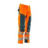 Afbeelding van Mascot Accelerate Safe Broek met kniezakken | 19079-511 | 1444-hi-vis oranje/donkerpetrol