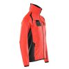 Afbeelding van Mascot Accelerate Safe Fleecetrui met rits | 19403-316 | 22210-hi-vis rood/donkermarine