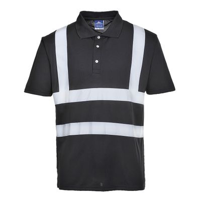 PortWest Iona Poloshirt Zwart| F477