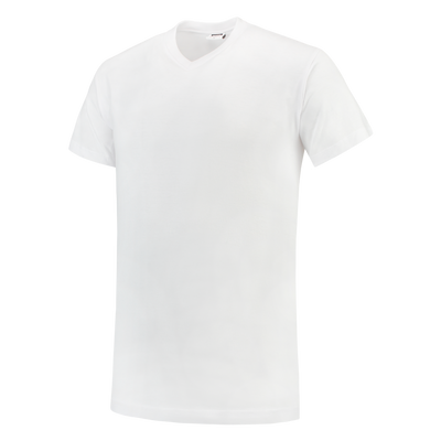 Foto van T-shirt V Hals | wit | 101007-06 | TRICORP WORKWEAR