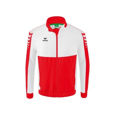 Foto van ERIMA Six Wings presentatiejack Unisex | rood/wit | 1012211
