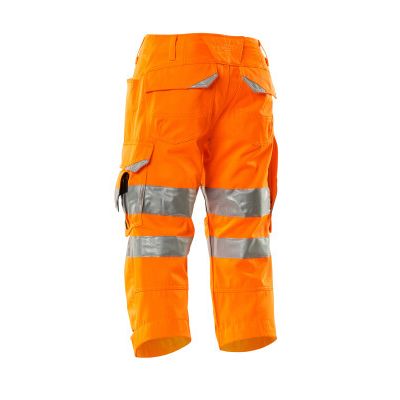 Foto van Driekwart broek met kniezakken, klasse 2 | 17549-860 | 014-hi-vis oranje