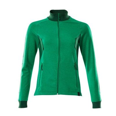 Mascot 18494-962 Sweatshirt met rits gras groen/groen
