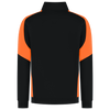 Afbeelding van Zip Sweater Bicolor Redefined | zwart/oranje | 306111-0998 | TRICORP WORKWEAR