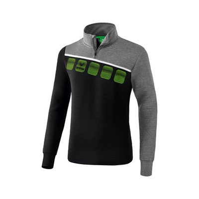 5-C trainingstop Kinderen | zwart/grey melange/wit | 1261904