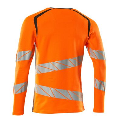 Foto van Mascot Accelerate Safe T-shirt, met lange mouwen | 19081-771 | 1418-hi-vis oranje/donkerantraciet