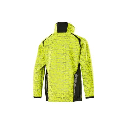 Foto van Softshell jas voor kinderen | 19902-291 | 1709-Hivis geel/zwart