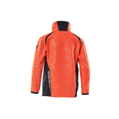 Foto van Softshell jas voor kinderen | 19902-291 | 22210-Hivis rood/donkermarine