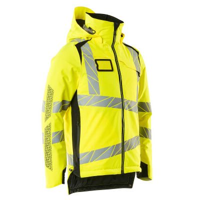 Foto van Mascot Accelerate Safe Winterjas | 19035-449 | 1709-hi-vis geel/zwart