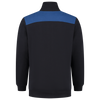 Afbeelding van Sweatvest Bicolor Naden | marine/korenblauw | 302014-0111 | TRICORP WORKWEAR