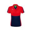 Afbeelding van ERIMA Six Wings polo Dames | new navy/rood | 1112216