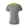 Afbeelding van Liga 2.0 T-shirt Dames | grey melange/zwart/green gecko | 1081837