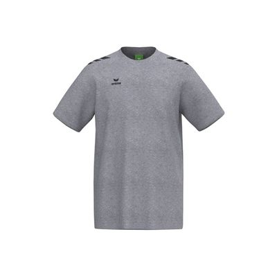 Erima CMPT 3 Wings t-shirt unisex, 2082554, greymelange/zwart