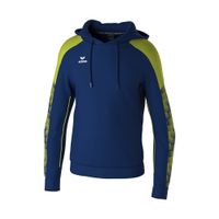 ERIMA EVO STAR sweatshirt met capuchon Kinderen | new navy/lime | 1072409