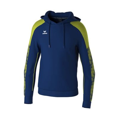 Foto van ERIMA EVO STAR sweatshirt met capuchon Kinderen | new navy/lime | 1072409