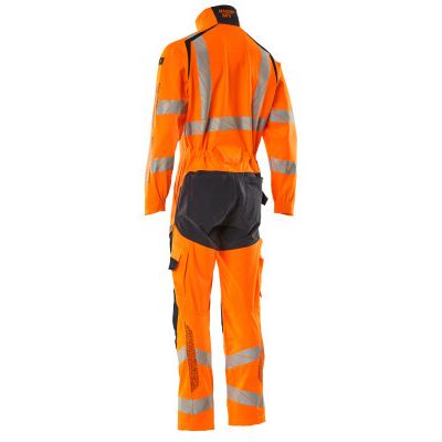 Foto van Mascot Accelerate Safe Overall met kniezakken | 19519-236 | 14010-hi-vis oranje/donkermarine