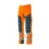 Foto van Mascot Accelerate Safe Broek met kniezakken | 19079-511 | 1444-hi-vis oranje/donkerpetrol