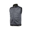 Afbeelding van Dassy bodywarmer FARO(ongevoerd) | 350077 | cementgrijs/zwart