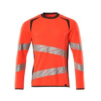 Mascot Accelerate Safe Sweatshirt | 19084-781 | 22218-hi-vis rood/donkerantraciet