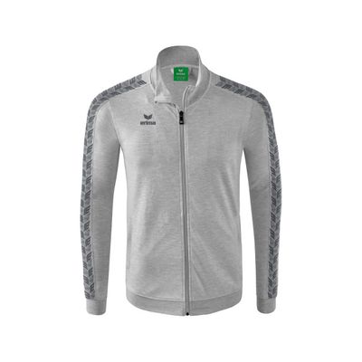 Essential Team Tracktop jack Kinderen | licht grey melange/slate grey | 2032210