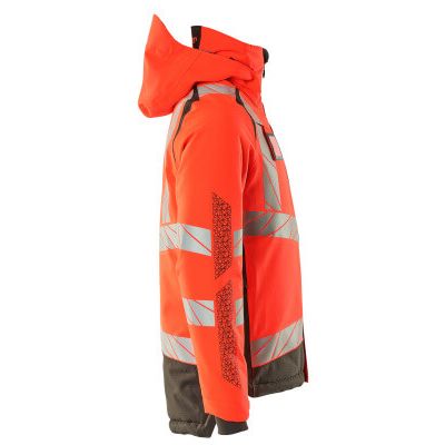 Foto van Mascot Accelerate Safe Winterjas | 19335-231 | 22218-hi-vis rood/donkerantraciet